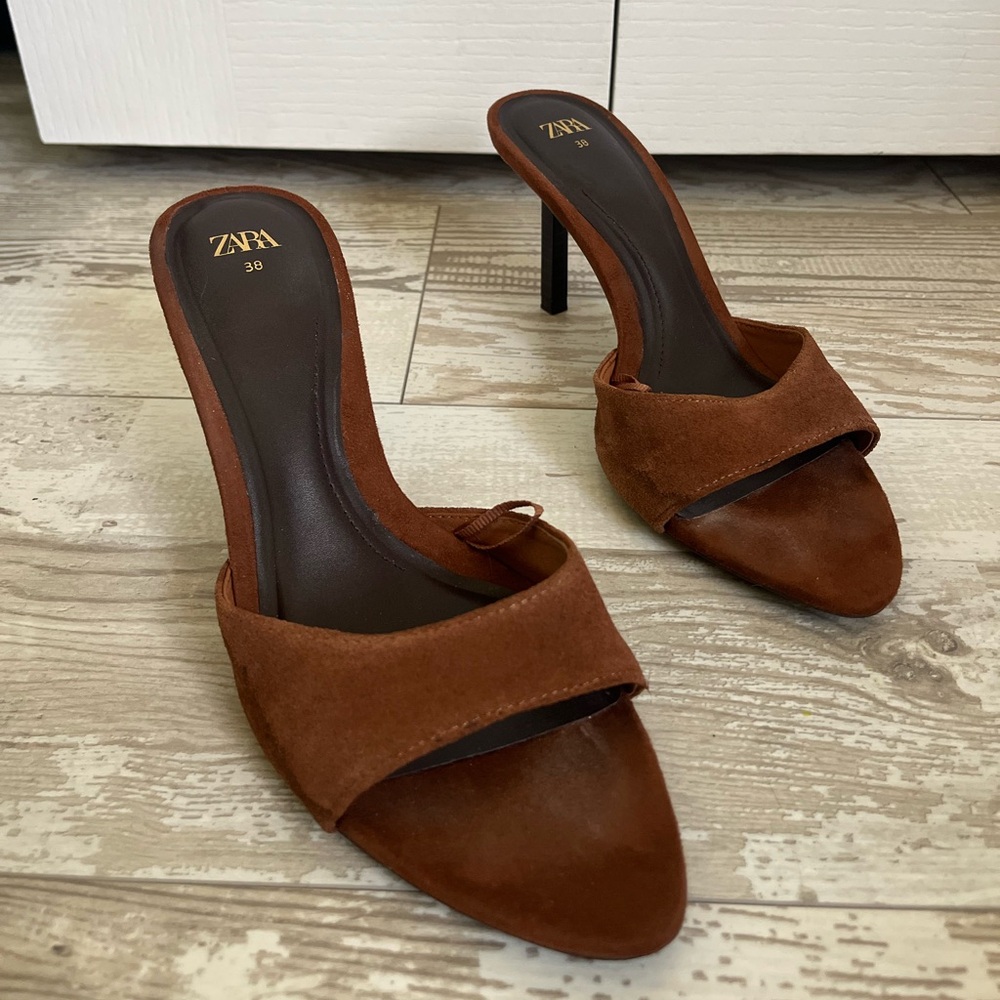 Zara Suede Women's Heels